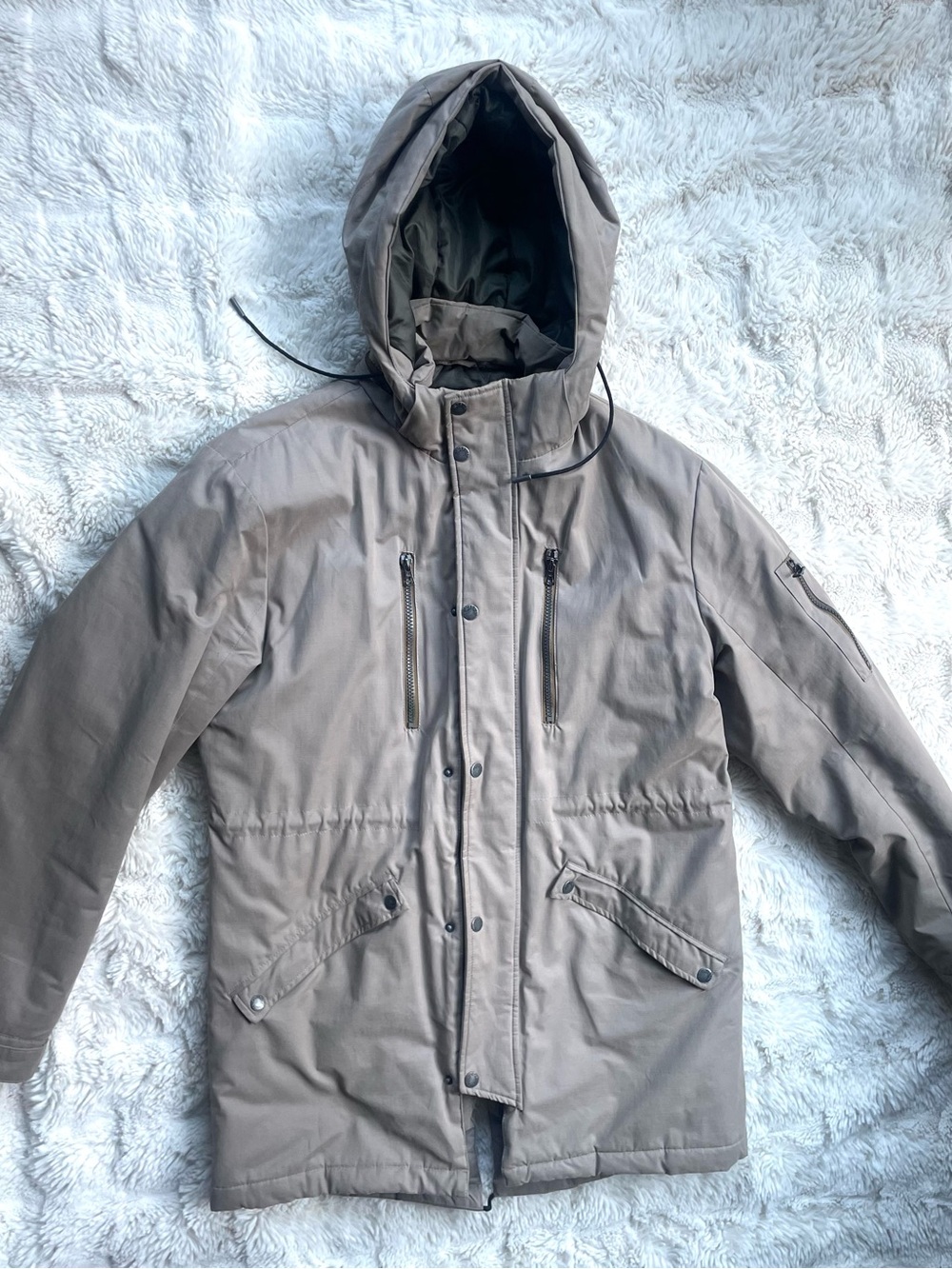 Men's ONLY & SONS Hooded Winter Jacket